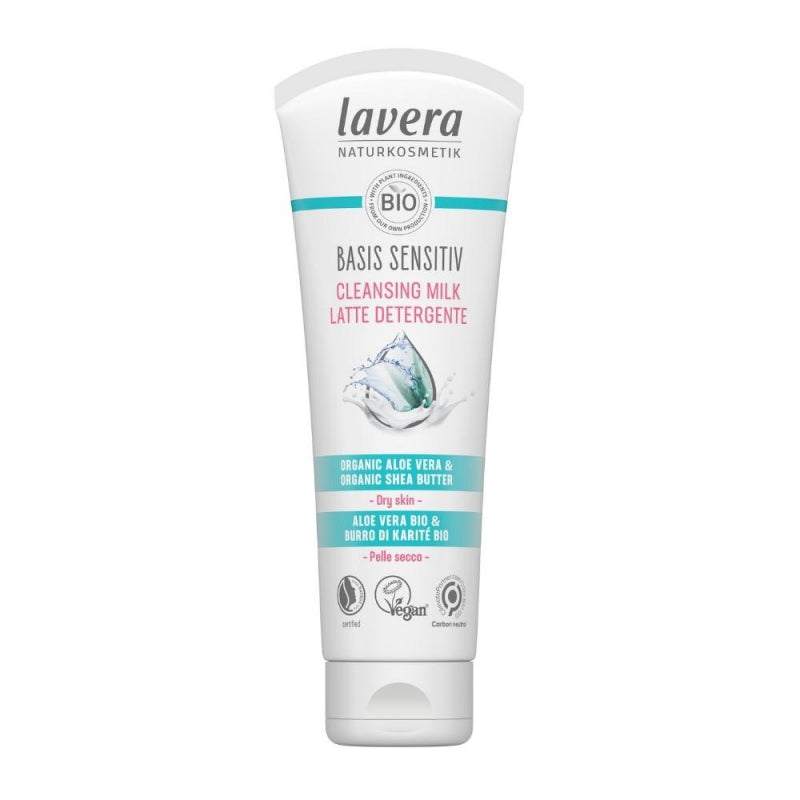 Basis Sensitiv Čisticí pleťové mléko 125 ml - lavera