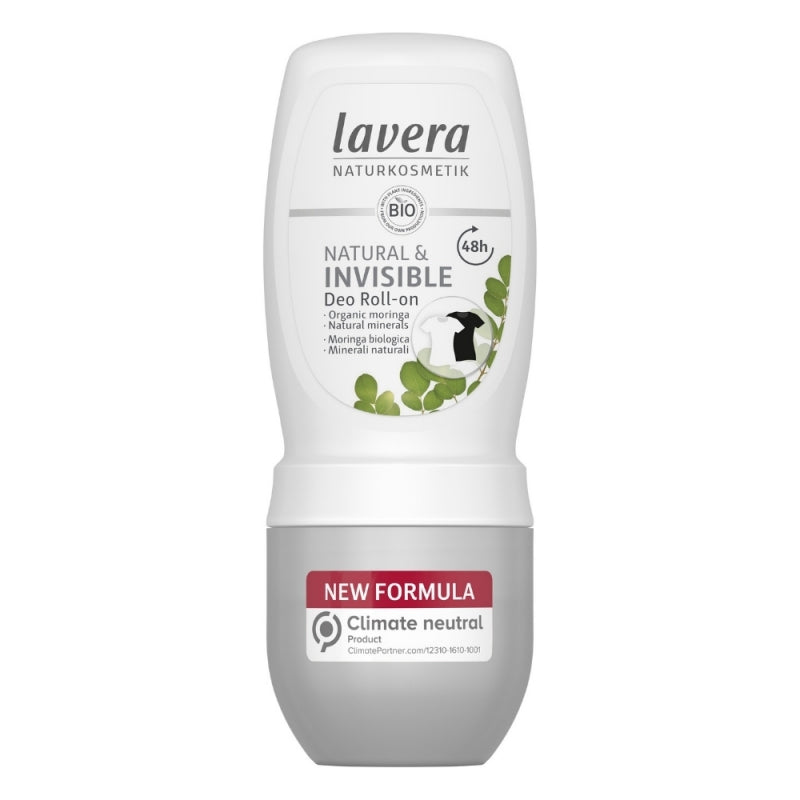 Deodorant roll-on Invisible 50 ml - lavera