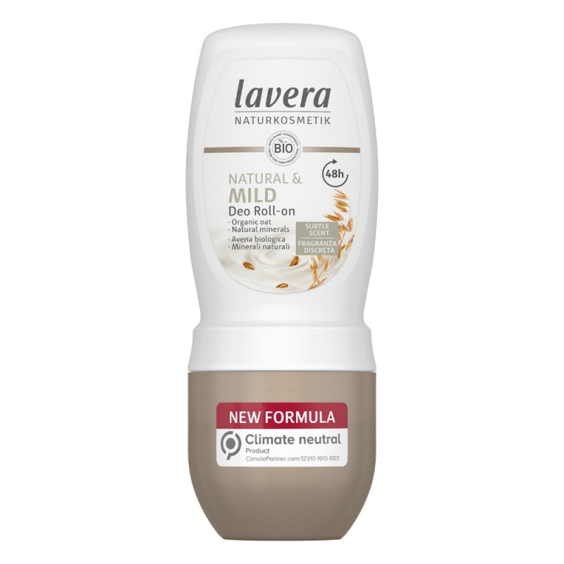 Deodorant roll-on Mild s výtažky z ovsa 50 ml - lavera