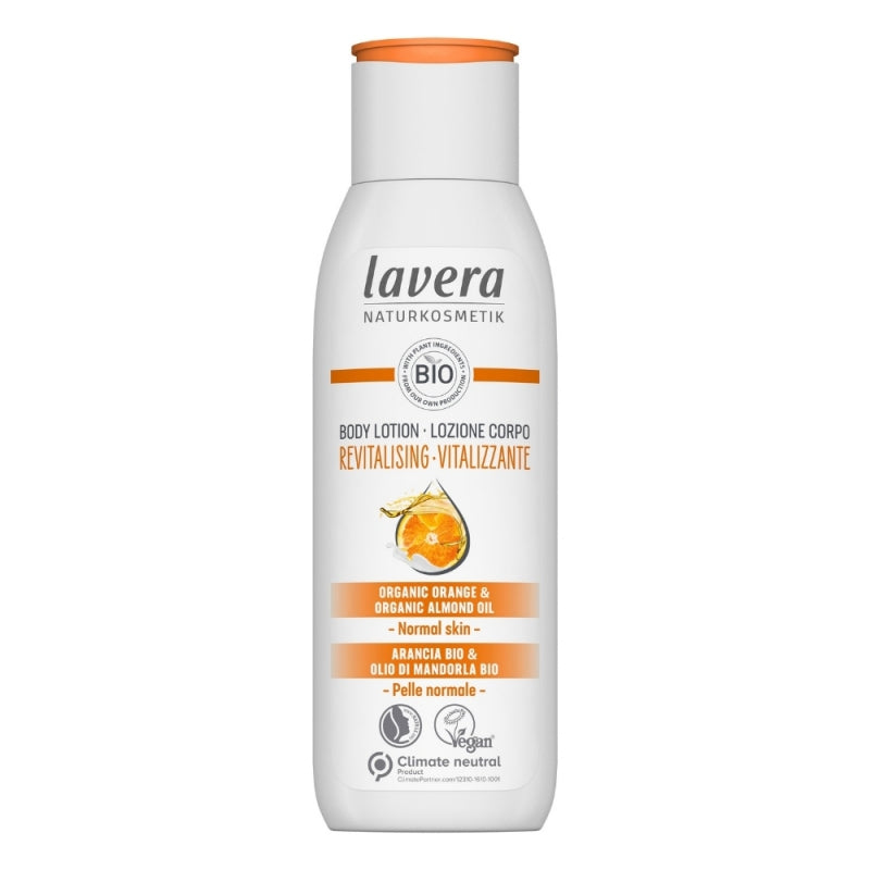 Pečující tělové mléko s Bio Pomerančem 200 ml - lavera