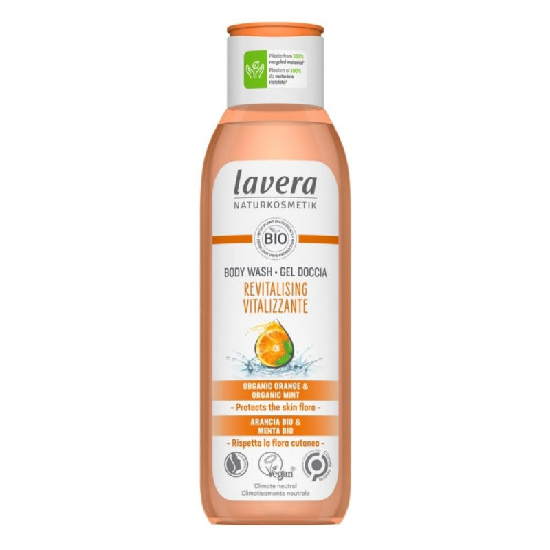 Revitalizující Sprchový gel s pomerančovo-mátovou vůní 250 ml - lavera