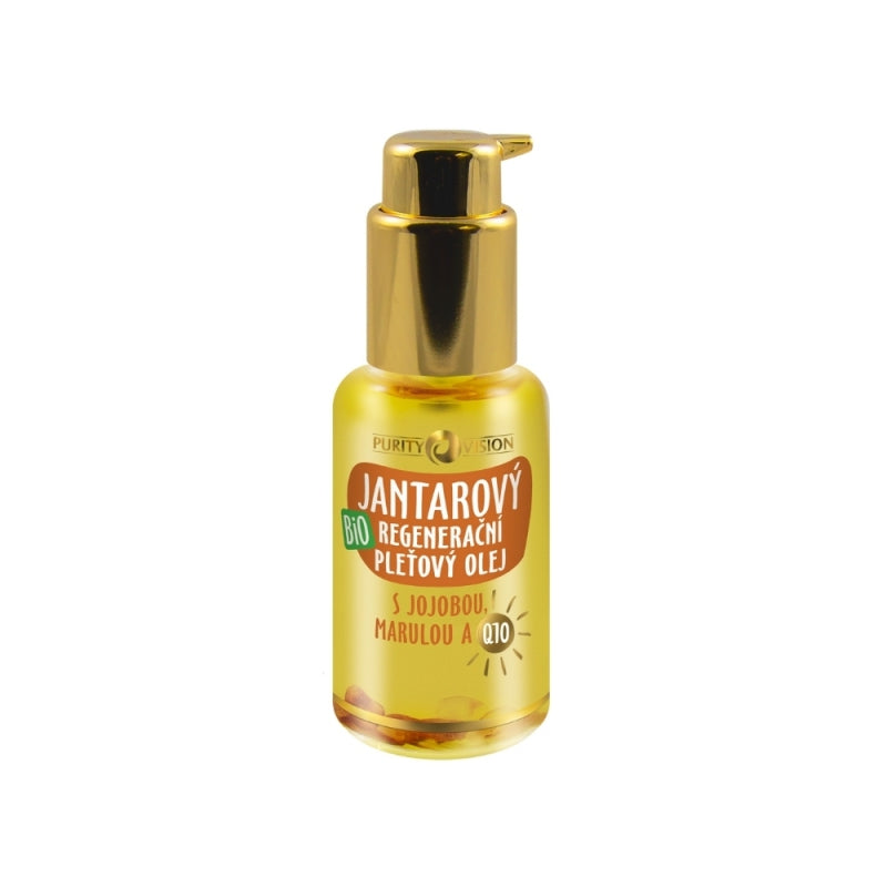 Bio Jantarový hloubkově regenerační pleťový olej 45 ml - PURITY VISION