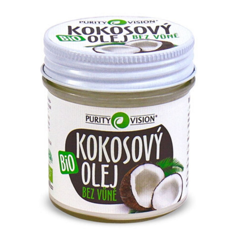 Bio Kokosový olej bez vůně 120 ml - PURITY VISION