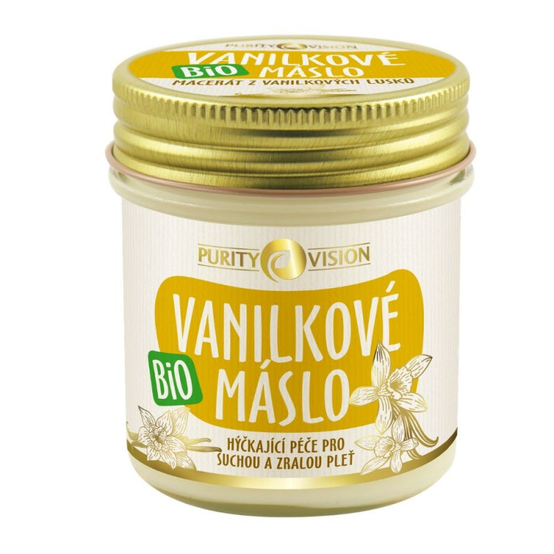 Bio Vanilkové máslo 120 ml - PURITY VISION
