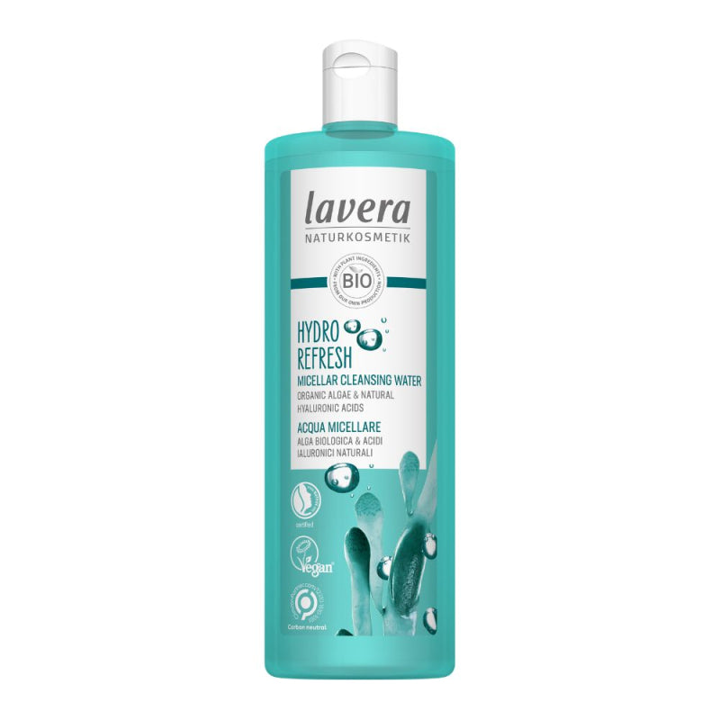 Hydro Refresh micelární čisticí pleťová voda 400 ml - lavera