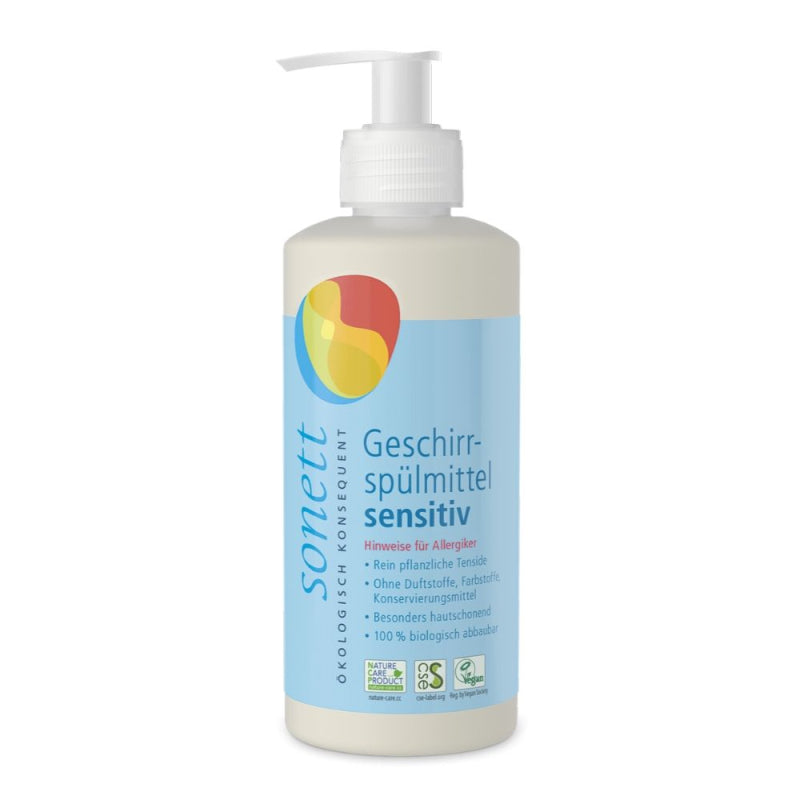 Tekutý prostředek na nádobí - Sensitive 300 ml - Sonett