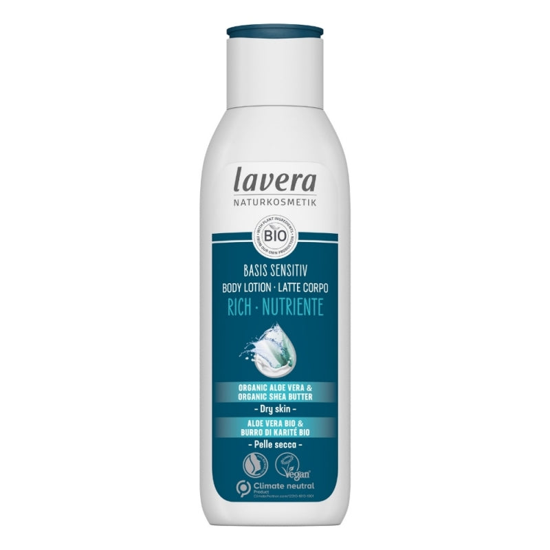 Basis Extra vyživující tělové mléko 250 ml - lavera