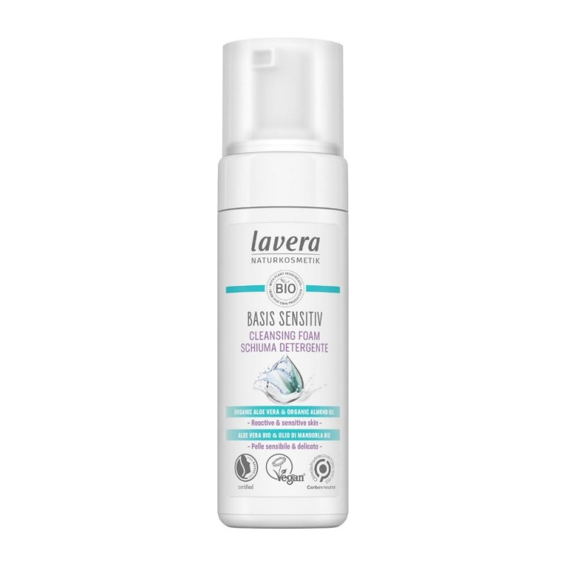 Basis Sensitiv Čisticí pleťová pěna 150 ml - lavera