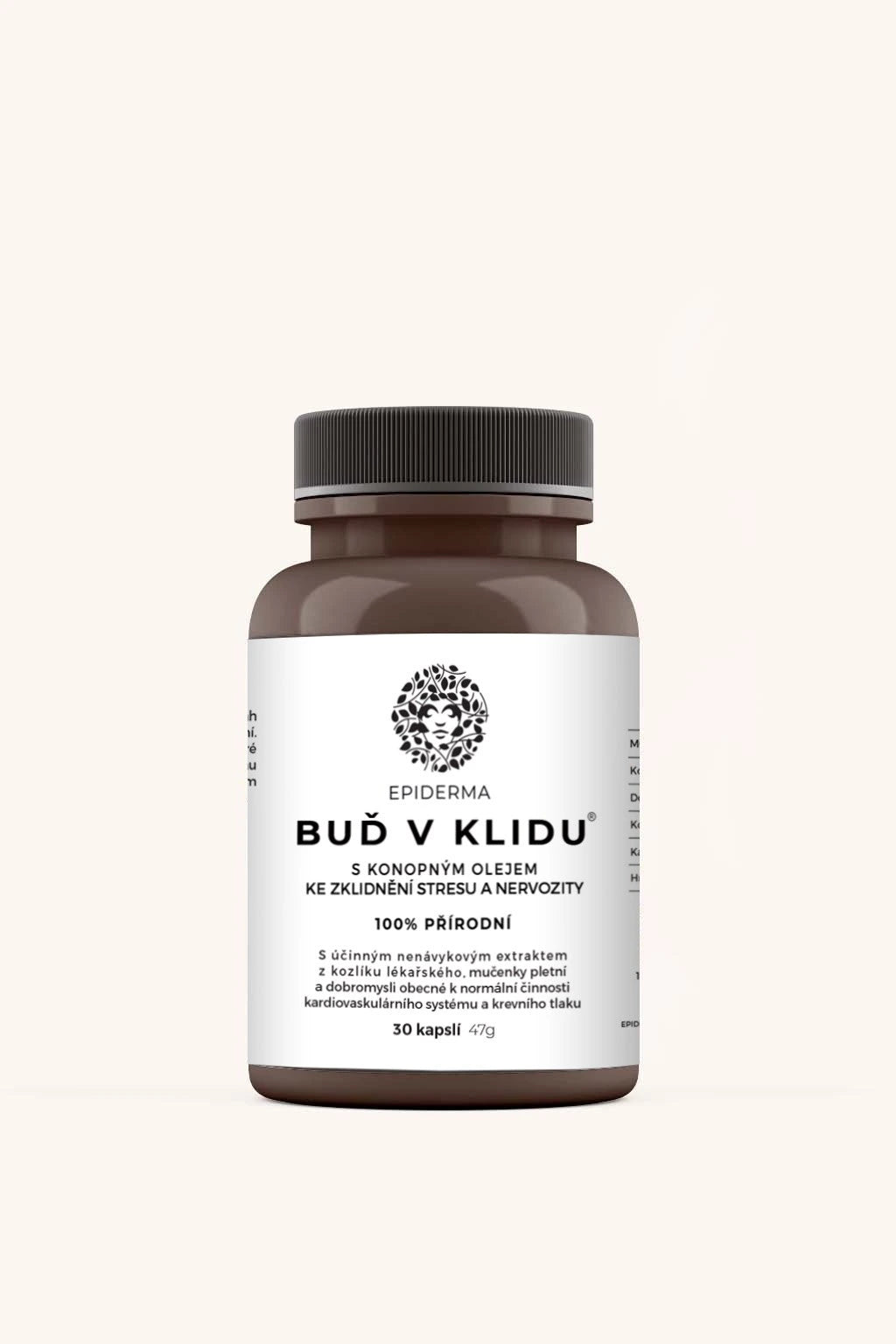EPIDERMA Buď v klidu®, 30 kapslí ke zklidnění stresu a nervozity