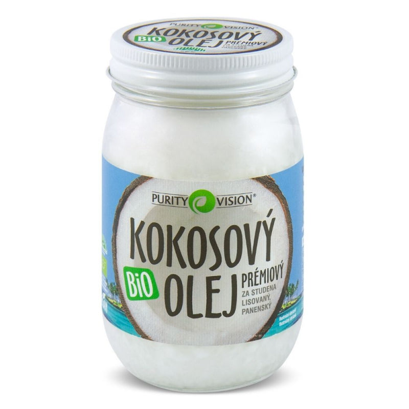 Fair Trade Bio Kokosový olej panenský 420 ml - PURITY VISION