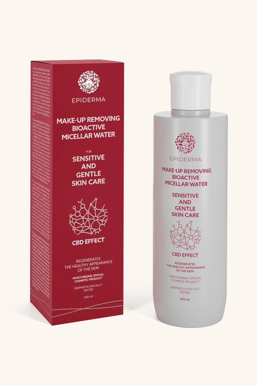 EPIDERMA Bioaktivní micelární odličovací voda 300 ml