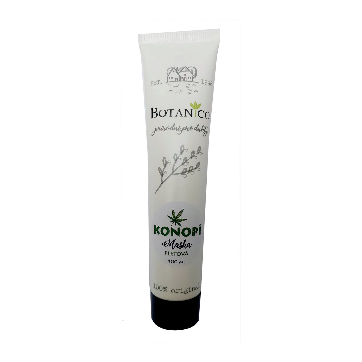 Pleťová maska Konopí 100 ml
