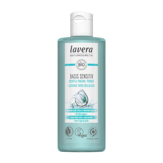 Basis Sensitiv Hydratační pleťová voda s Bio Aloe vera 200 ml - lavera