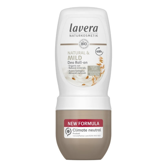Deodorant roll-on Mild s výtažky z ovsa 50 ml - lavera
