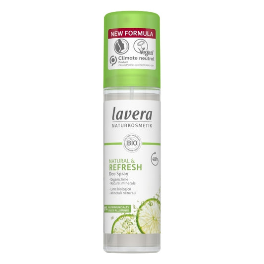 Deodorant sprej Refresh s vůní limetky 75 ml - lavera