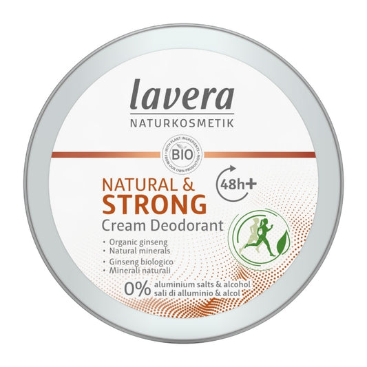 Krémový deodorant Strong pro ochranu až 48 hodin 50 ml - lavera
