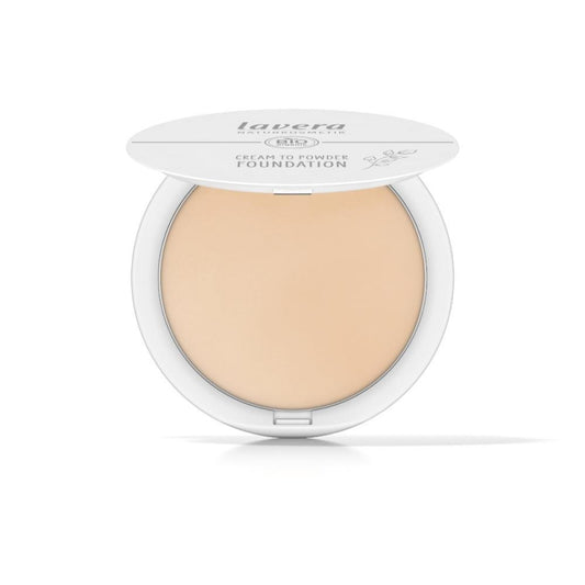 Krémový pudrový make-up - 01 světlý - 10,5 g - lavera