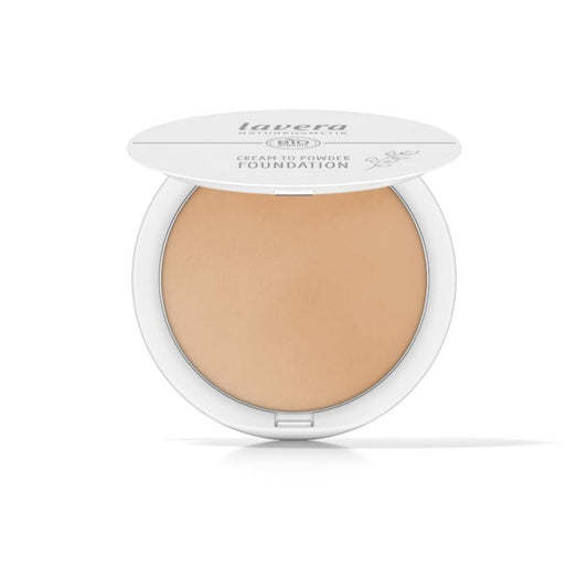 Krémový pudrový make-up - 02 bronzový- 10,5 g - lavera