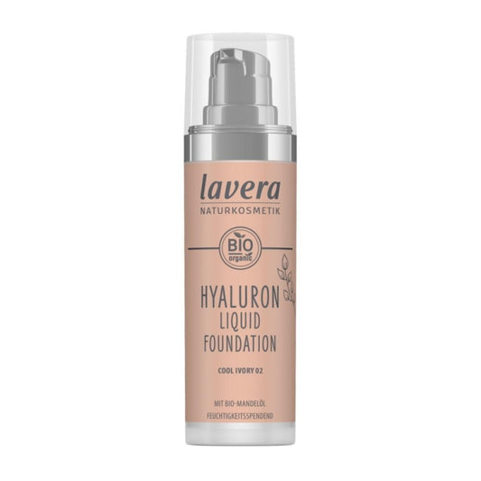 Lehký tekutý make-up s kyselinou hyaluronovou 02 Cool Ivory 30ml - lavera