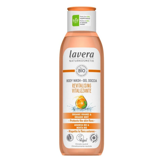 Revitalizující Sprchový gel s pomerančovo-mátovou vůní 250 ml - lavera