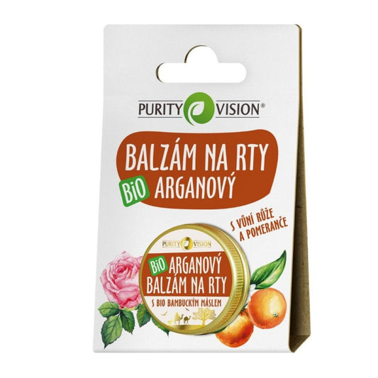 Bio Arganový balzám na rty 12 ml - PURITY VISION