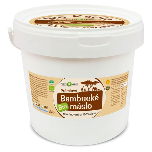 Bio Bambucké máslo 10 l - PURITY VISION