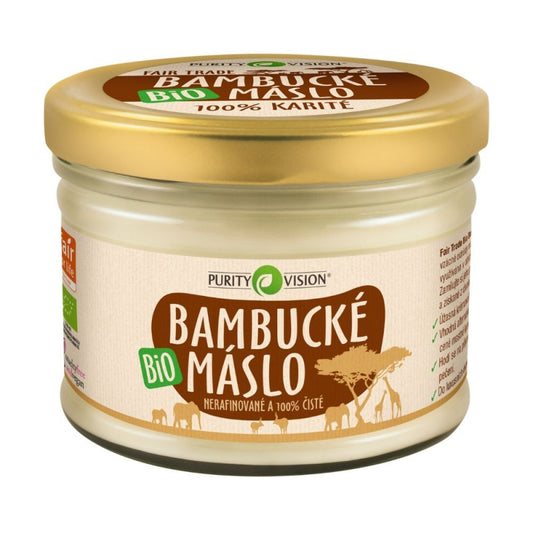 Bio Bambucké máslo 350 ml - PURITY VISION