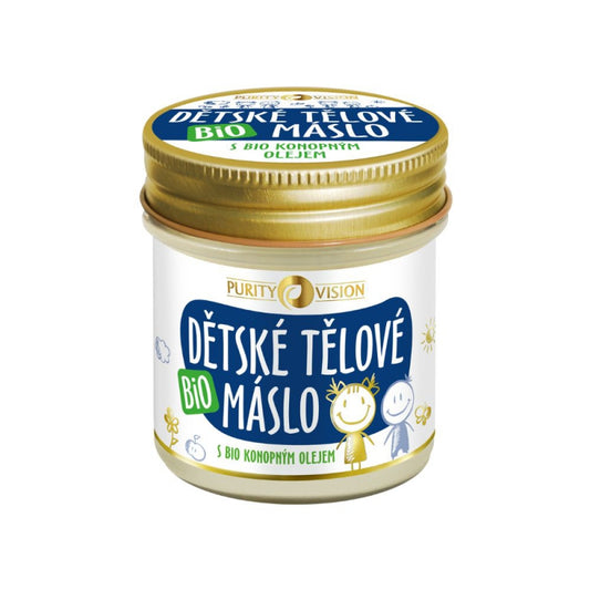 Bio Dětské tělové máslo 120 ml - PURITY VISION