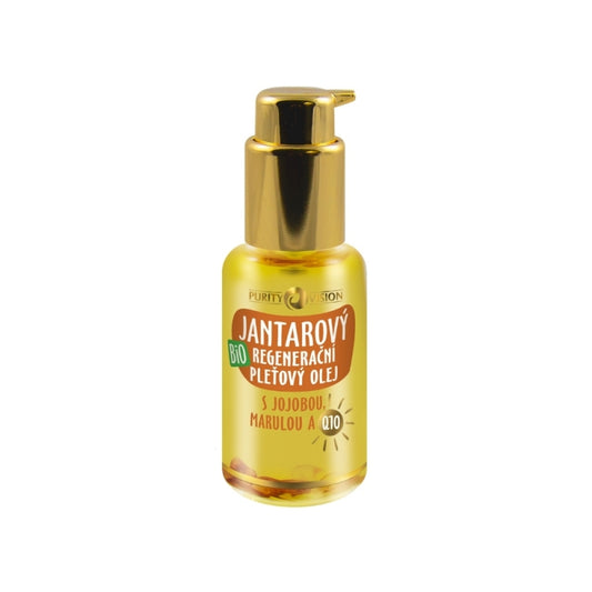 Bio Jantarový hloubkově regenerační pleťový olej 45 ml - PURITY VISION