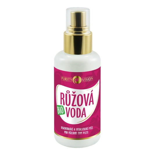 Bio Růžová voda 100 ml - PURITY VISION