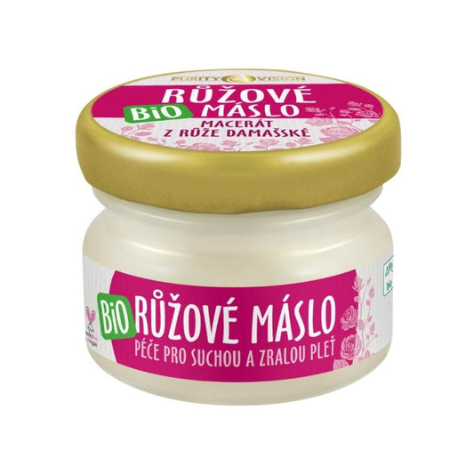 Bio Růžové máslo 20 ml - PURITY VISION