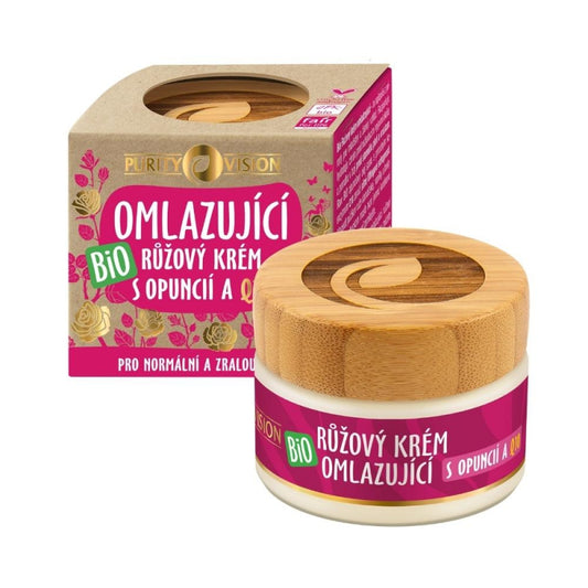 Bio Růžový krém omlazující 40 ml - PURITY VISION