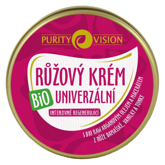 Bio Růžový krém univerzální 70 ml - PURITY VISION