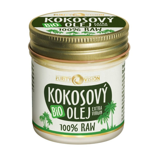 Raw Bio Kokosový olej 120 ml - PURITY VISION