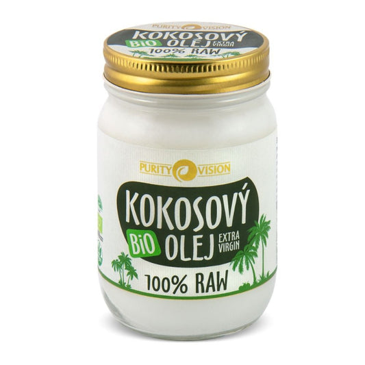 Raw Bio Kokosový olej 370 ml - PURITY VISION