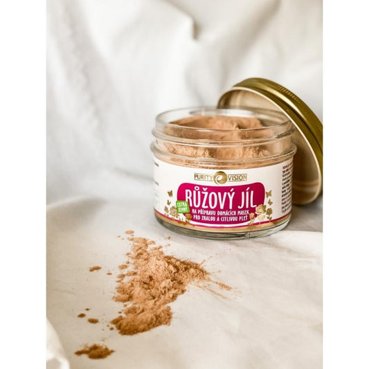 Růžový jíl 175 g - PURITY VISION
