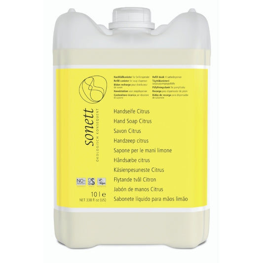 Tekuté mýdlo na ruce - Citrus 10 l - Sonett