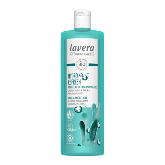 Hydro Refresh micelární čisticí pleťová voda 400 ml - lavera
