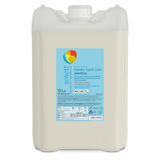 Prací gel na barevné prádlo Sensitive 10l - Sonett