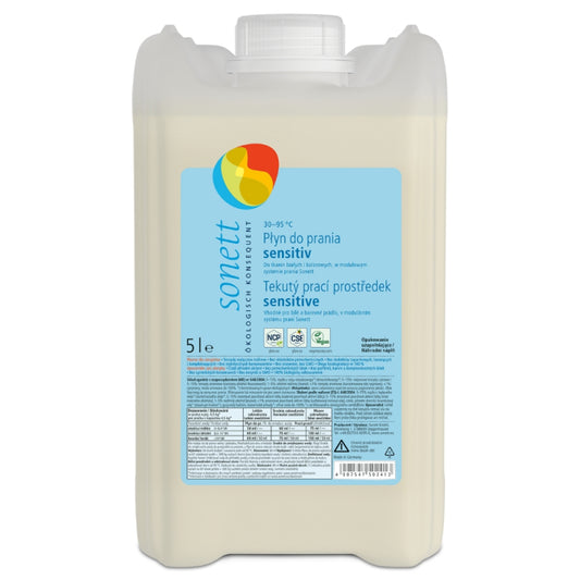 Prací gel - Sensitive 5 l - CZ etiketa - Sonett