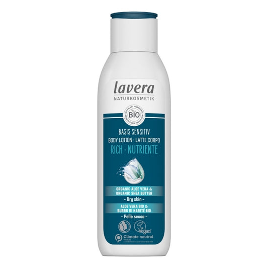 Basis Extra vyživující tělové mléko 250 ml - lavera