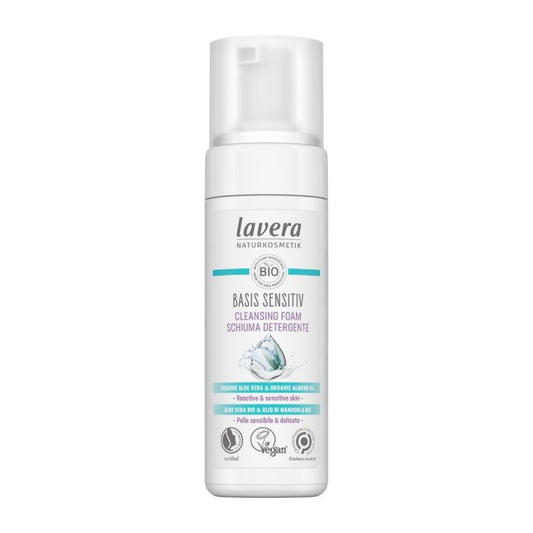 Basis Sensitiv Čisticí pleťová pěna 150 ml - lavera