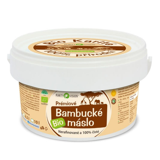 Bio Bambucké máslo 2,5 l - PURITY VISION