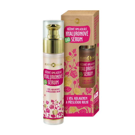 Bio Růžové omlazující hyaluronové sérum 50 ml - PURITY VISION
