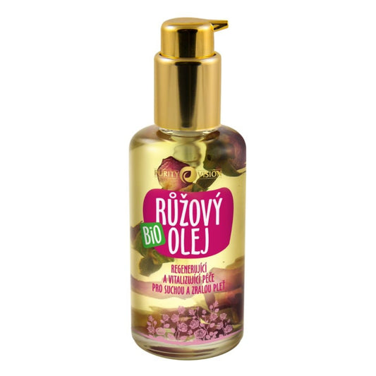 Bio Růžový olej 100 ml - PURITY VISION