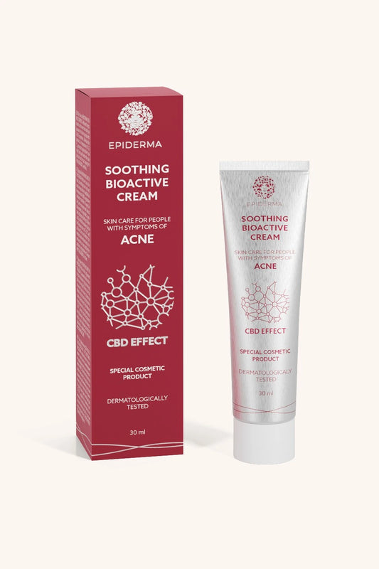 EPIDERMA Bioaktivní konopný krém při akné, 30 ml