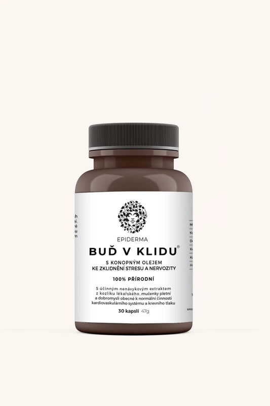 EPIDERMA Buď v klidu®, 30 kapslí  ke zklidnění stresu a nervozity