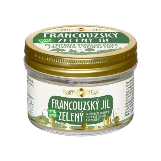 Francouzský zelený jíl 150 g - PURITY VISION