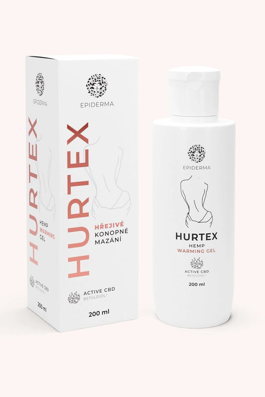 EPIDERMA konopné hřejivé mazání 200 ml