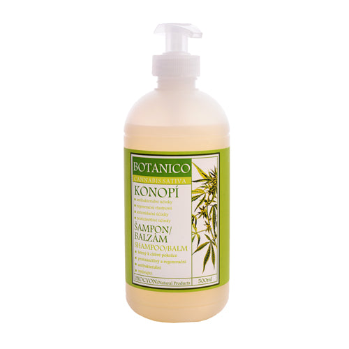 Konopný šampon balzám 500 ml